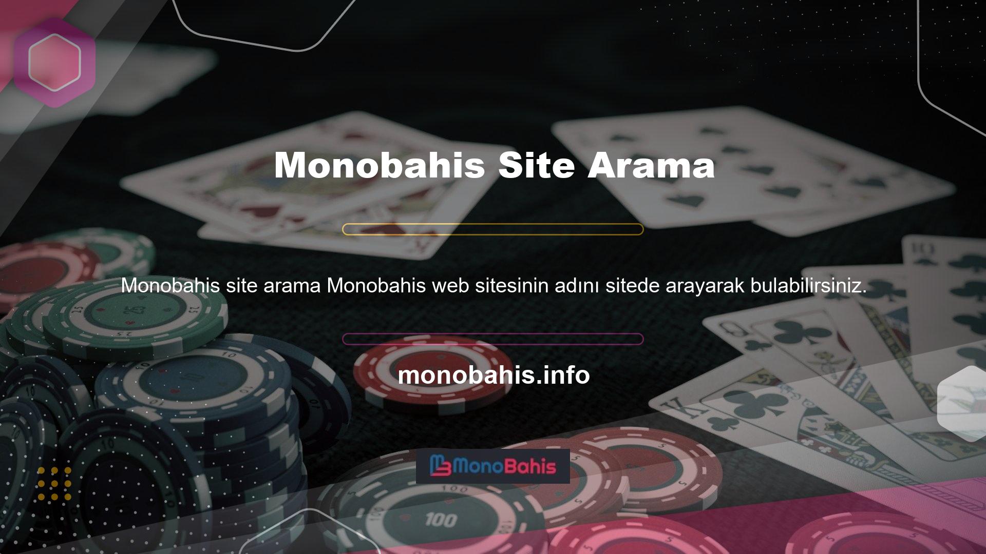 Monobahis saygın ve yetkili bir servis midir? Bu web sitesi özellikle yetişkinler için tasarlanmıştır ve onlara özel olarak çevrimiçi casino hizmetleri sunmaktadır