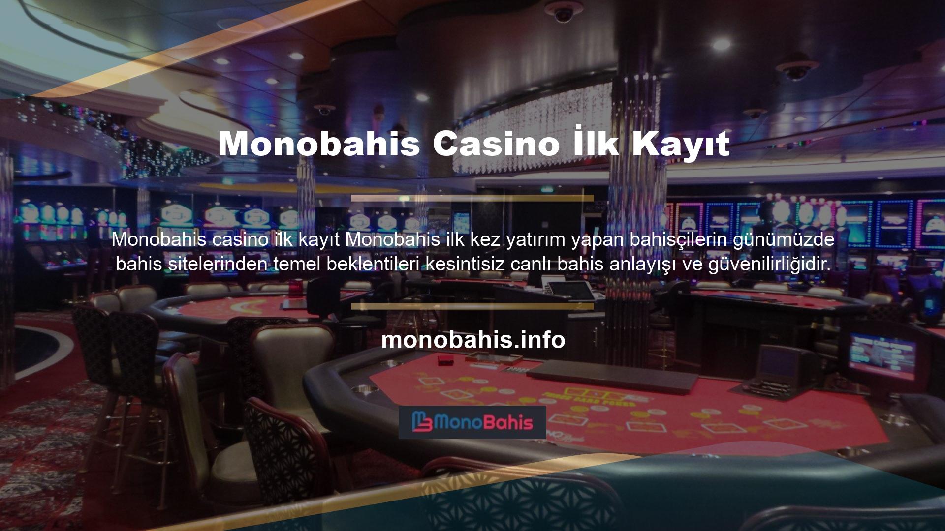 Pek çok casino sitesi, güvenilirlik nedenleriyle bu kanalda reklam verir, ancak bu siteler genellikle oyun deneyimine sahiptir ve Monobahis Entrance gibi casino pazarına uzun yıllardır hizmet vermektedir